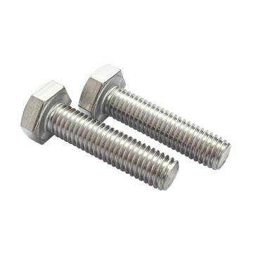奧峰 DIN933全牙外六角螺栓，M6-1.0X10，不銹鋼316，強(qiáng)度A4-70